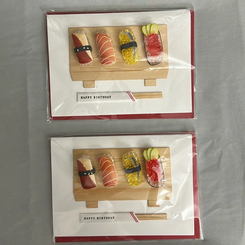 Papyrus Asian Inspired Greeting Cards bundle of 5 greeting cards